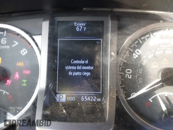 2021 Toyota Tacoma 4WD SR5 with VIN 3TMDZ5BN2MM108586, listed as a IAAI auction lot 41604953 with 65,422 mi miles. Bid and sale history available at carsss.com. Image 15.