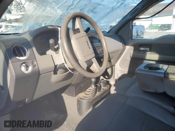 2007 Ford F-150 XL with VIN 1FTRF14WX7KC90255, listed as a Copart auction lot 41750525 with 182,655 mi miles and Salvage title. Bid and sale history available at DreamBid. Image 8.