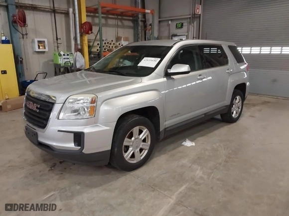 2016 GMC Terrain SLE with VIN 2GKALMEK3G6352864, listed as a IAAI auction lot 42035690 with 171,223 mi miles. Bid and sale history available at carsss.com. Image 2.
