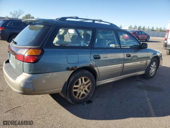 2001 Subaru Legacy Wagon Outback w/RL Equip with VIN 4S3BH675217617267, listed as a Copart auction lot 75948014 with 163,845 mi miles and Clean Title. Bid and sale history available at carsss.com. Image 3.