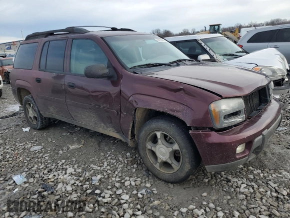 2006 Chevrolet TrailBlazer LS with VIN 1GNET16S166127011, listed as a Copart auction lot 45123535 with 204,315 mi miles and Salvage Title. Bid and sale history available at DreamBid. Image 4.