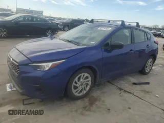 2024 Subaru Impreza with VIN JF1GUABC0R8320715, listed as a Copart auction lot 42756825 with 15,193 mi miles and Salvage Title. Bid and sale history available at carsss.com. Image 1.