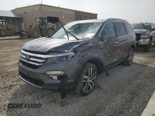 2017 Honda Pilot Touring with VIN 5FNYF6H93HB081824, listed as a Copart auction lot 49156465 with 54,227 mi miles and Salvage Title. Bid and sale history available at carsss.com. Image 1.