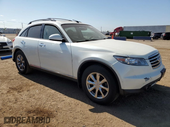 2007 Infiniti FX with VIN JNRAS08W17X204038, listed as a Copart auction lot 57720655 with 232,560 mi miles and Clean title. Bid and sale history available at DreamBid. Image 4.