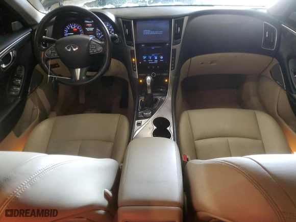 2017 Infiniti Q50 3.0t Premium with VIN JN1EV7AR3HM841556, listed as a Copart auction lot 45534865 with 109,342 mi miles and Salvage Title. Bid and sale history available at carsss.com. Image 8.