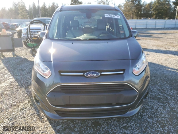 2016 Ford Transit Connect Wagon Titanium with VIN NM0GE9G71G1290760, listed as a Copart auction lot 43603615 with 36,814 mi miles and Salvage Title. Bid and sale history available at carsss.com. Image 5.