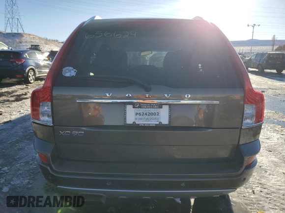 2013 Volvo XC90 Premier Plus with VIN YV4952CY1D1656629, listed as a Copart auction lot 89113145 with Not Provided miles and Salvage Title. Bid and sale history available at carsss.com. Image 6.
