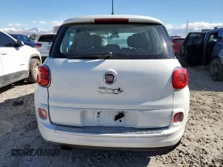 2014 FIAT 500L Pop with VIN ZFBCFAAH1EZ015571, listed as a Copart auction lot 46951065 with Not Provided miles and Salvage Title. Bid and sale history available at DreamBid. Image 6.