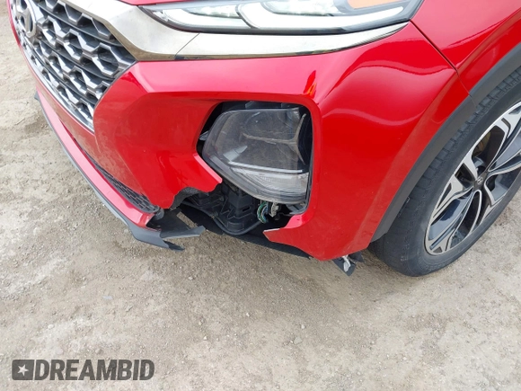 2020 Hyundai Santa Fe Limited with VIN 5NMS53AA1LH288554, listed as a IAAI auction lot 41928520 with 48,816 mi miles and . Bid and sale history available at DreamBid. Image 6.