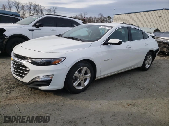 2022 Chevrolet Malibu LS with VIN 1G1ZC5ST4NF176419, listed as a Copart auction lot 45702185 with 74,782 mi miles and Salvage Title. Bid and sale history available at DreamBid. Image 1.