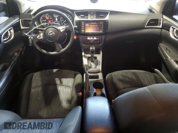 2019 Nissan Sentra SV with VIN 3N1AB7AP6KY318199, listed as a Copart auction lot 52777755 with 89,144 mi miles and Salvage Title. Bid and sale history available at carsss.com. Image 8.