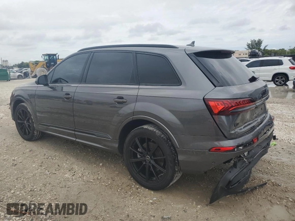 2023 Audi Q7 Premium Plus z VIN WA1LCBF71PD023112, wystawiony jako Copart lot #56709605 z przebiegiem 15 683 mil mil oraz Nie do naprawy • Non repairable. Historia ofert i sprzedaży dostępna na DreamBid. Obrazek 2.