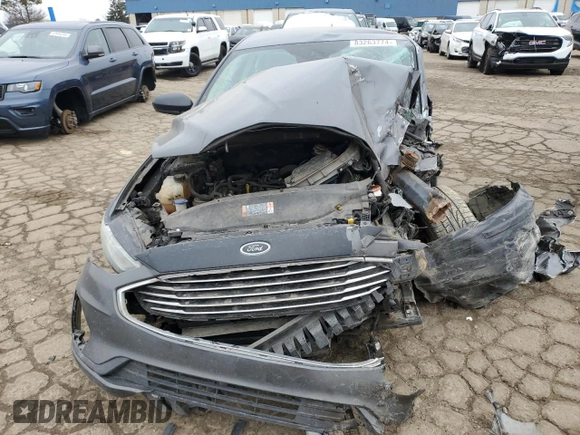 2020 Ford Fusion SE with VIN 3FA6P0HD4LR140947, listed as a Copart auction lot 83263774 with 0 mi miles and Non Repairable. Bid and sale history available at carsss.com. Image 5.