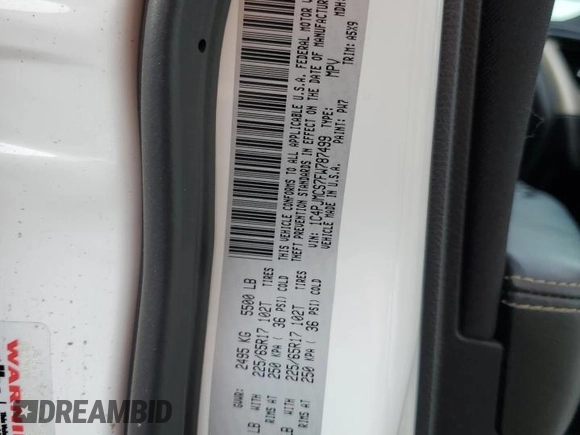 2015 Jeep Cherokee Latitude с VIN 1C4PJMCS7FW787499, выставлен на аукционе Copart как лот 52748725 с пробегом 95 406 миль миль и Списание • Salvage title. История ставок и продаж доступна на DreamBid. Изображение 14.