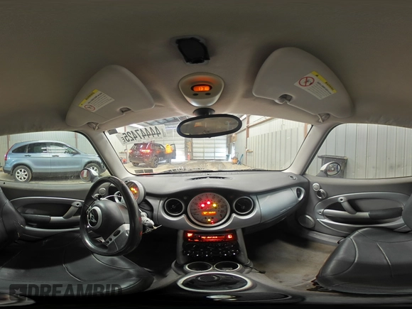 2002 MINI Hardtop with VIN WMWRC33452TC35333, listed as a Copart auction lot 44447425 with 166,353 mi miles and Salvage Title. Bid and sale history available at DreamBid. Image 12.