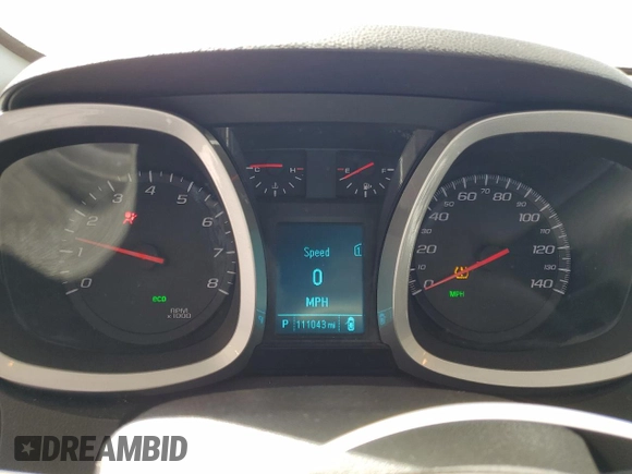 2012 Chevrolet Equinox LT w/1LT with VIN 2GNFLEEK7C6290037, listed as a Copart auction lot 51984785 with 111,043 mi miles and Salvage Title. Bid and sale history available at carsss.com. Image 9.