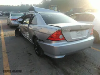 2004 Honda Civic VP with VIN 1HGEM22164L009934, listed as a IAAI auction lot 38121723 with 1 mi miles. Bid and sale history available at carsss.com. Image 3.