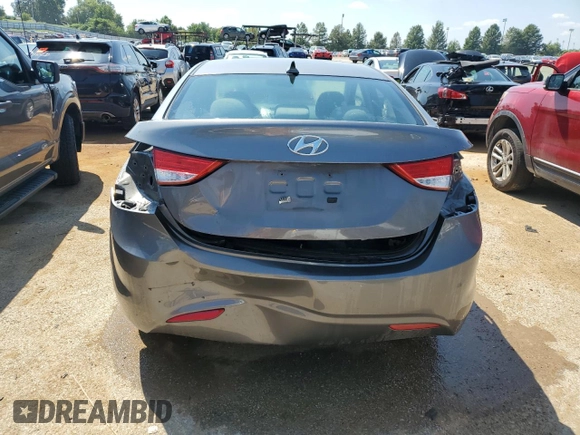2013 Hyundai Elantra GLS with VIN 5NPDH4AE6DH374729, listed as a Copart auction lot 65541973 with 105,181 mi miles and Salvage title. Bid and sale history available at DreamBid. Image 6.