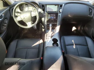2014 Infiniti Q50 Premium with VIN JN1BV7AR7EM684001, listed as a Copart auction lot 43771765 with 135,183 mi miles and Salvage Title. Bid and sale history available at carsss.com. Image 8.