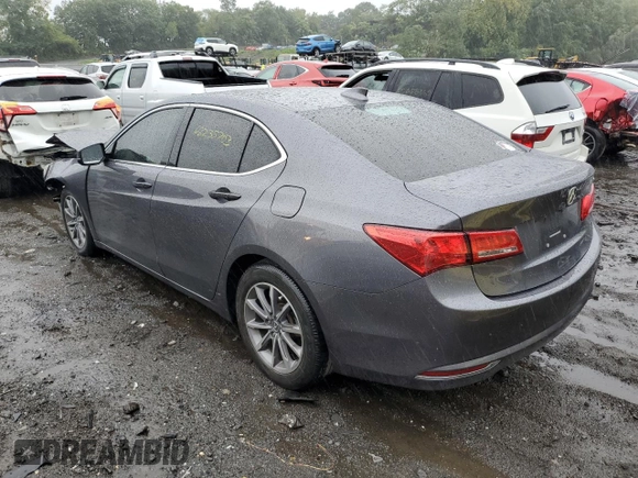 2018 Acura TLX w/Technology Pkg with VIN 19UUB1F57JA009439, listed as a Copart auction lot 68235703 with 56,808 mi miles. Bid and sale history available at carsss.com. Image 2.