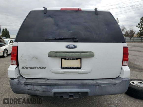 2005 Ford Expedition XLS with VIN 1FMPU13545LA69436, listed as a Copart auction lot 53559915 with 144,841 mi miles and Salvage Title. Bid and sale history available at carsss.com. Image 6.