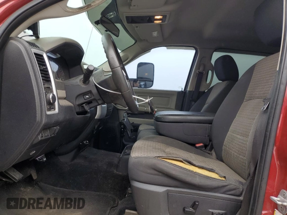 2010 Dodge 2500 SLT with VIN 3D7UT2CL7AG182308, listed as a Copart auction lot 85013064 with 163,811 mi miles and Salvage Title. Bid and sale history available at DreamBid. Image 7.