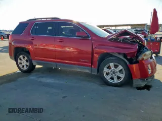 2014 GMC Terrain SLE with VIN 2GKFLRE37E6251657, listed as a Copart auction lot 45331555 with 129,781 mi miles and Salvage title. Bid and sale history available at DreamBid. Image 4.