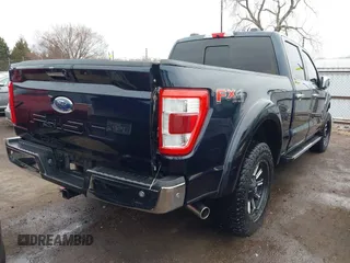 2022 Ford F-150 XL with VIN 1FTFW1ED9NFB61106, listed as a IAAI auction lot 41609143 with 73,391 mi miles. Bid and sale history available at carsss.com. Image 4.