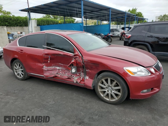 2006 Lexus GS 300 z VIN JTHBH96S965025584, wystawiony jako Copart lot #54172535 z przebiegiem 134 196 mil mil oraz Szkoda całkowita • Salvage title. Historia ofert i sprzedaży dostępna na DreamBid. Obrazek 4.
