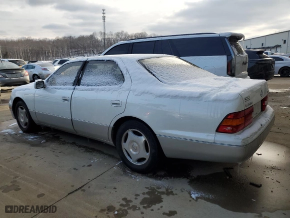 1999 Lexus LS 400 Luxury Sdn with VIN JT8BH28FXX0154097, listed as a Copart auction lot 45855345 with NaN miles and Salvage Title. Bid and sale history available at carsss.com. Image 2.