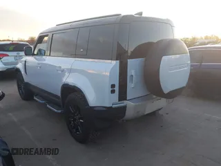 2021 Land Rover Defender SE with VIN SALEP7RU7M2042216, listed as a IAAI auction lot 41596950 with 80,456 mi miles and . Bid and sale history available at DreamBid. Image 3.