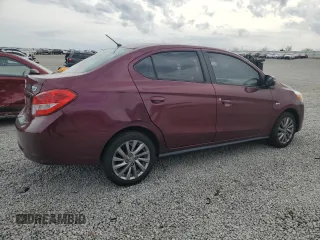 2019 Mitsubishi Mirage SE z VIN ML32F4FJ8KHF15899, wystawiony jako Copart lot #51231325 z przebiegiem 73 569 mil mil oraz Szkoda całkowita • Salvage title. Historia ofert i sprzedaży dostępna na DreamBid. Obrazek 3.