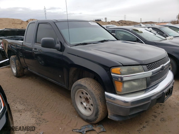 2008 Chevrolet Colorado Work Truck with VIN 1GCCS199588121084, listed as a Copart auction lot 76487184 with 296,300 mi miles and Clean Title. Bid and sale history available at carsss.com. Image 4.