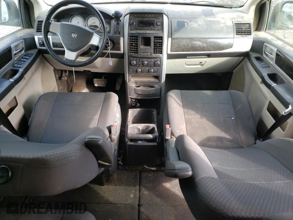 2010 Dodge Grand Caravan SXT with VIN 2D4RN5D11AR331804, listed as a Copart auction lot 73735873 with 183,923 mi miles and Salvage Title. Bid and sale history available at DreamBid. Image 8.
