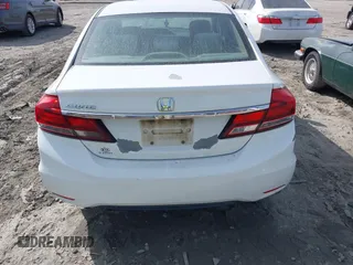 2014 Honda Civic LX with VIN 2HGFB2F50EH508704, listed as a IAAI auction lot 41704312 with 206,084 mi miles. Bid and sale history available at carsss.com. Image 16.