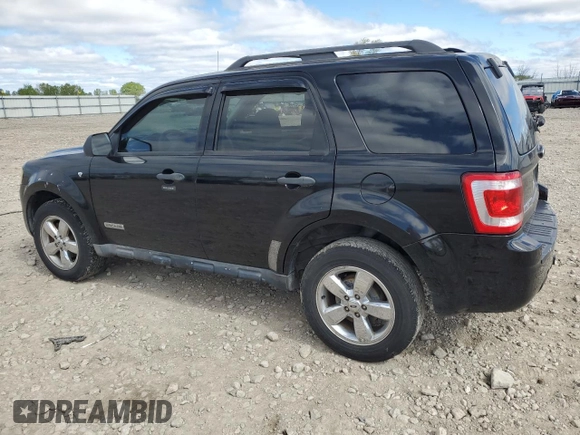 2008 Ford Escape XLT с VIN 1FMCU031X8KB43331, выставлен на аукционе Copart как лот 58225055 с пробегом 187 719 миль миль и На запчасти • Non repairable. История ставок и продаж доступна на DreamBid. Изображение 2.