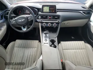2019 Genesis G70 2.0T Advanced with VIN KMTG34LA7KU013830, listed as a Copart auction lot 69072164 with 44,913 mi miles and Salvage Title. Bid and sale history available at carsss.com. Image 8.
