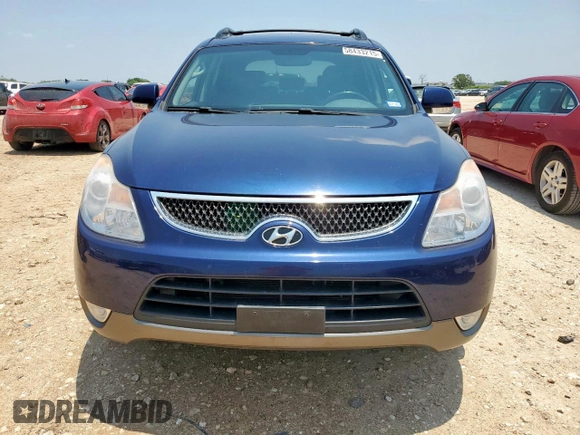 2008 Hyundai Veracruz GLS with VIN KM8NU13C68U037348, listed as a Copart auction lot 58433215 with 81,012 mi miles and Salvage title. Bid and sale history available at DreamBid. Image 5.