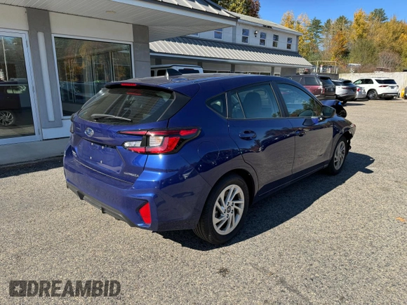 2024 Subaru Impreza with VIN JF1GUABC7R8350004, listed as a Copart auction lot 77671364 with 4,368 mi miles and Clean Title. Bid and sale history available at carsss.com. Image 4.