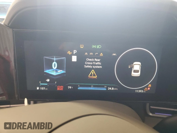 2025 Hyundai Elantra SEL Convenience with VIN KMHLS4DG2SU892992, listed as a Copart auction lot 55060085 with 11,393 mi miles and Clean Title. Bid and sale history available at DreamBid. Image 9.