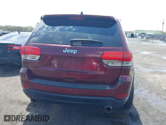2017 Jeep Grand Cherokee Laredo with VIN 1C4RJEAG4HC965368, listed as a IAAI auction lot 42034698 with 110,152 mi miles. Bid and sale history available at carsss.com. Image 16.