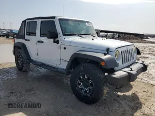 2018 Jeep Wrangler JK Unlimited Sport with VIN 1C4BJWDG9JL876212, listed as a Copart auction lot 45479375 with 79,136 mi miles and Salvage Title. Bid and sale history available at carsss.com. Image 4.