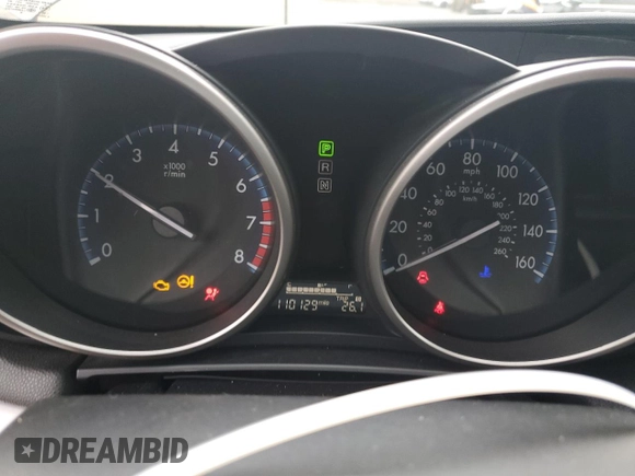 2013 Mazda 3 i Touring with VIN JM1BL1LP3D1842264, listed as a Copart auction lot 58434285 with 110,129 mi miles and Salvage title. Bid and sale history available at DreamBid. Image 9.