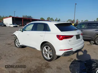 2024 Audi Q3 S line Premium Plus with VIN WA1EECF36R1152747, listed as a IAAI auction lot 42110619 with 16,926 mi miles and . Bid and sale history available at DreamBid. Image 3.