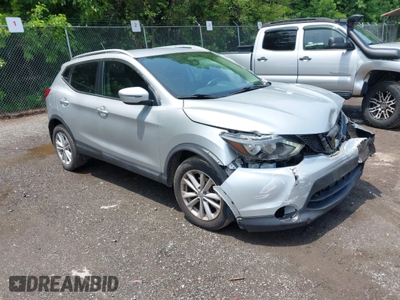 2017 Nissan Rogue SV with VIN JN1BJ1CR4HW122667, listed as a IAAI auction lot 42540290 with 69,459 mi miles and . Bid and sale history available at DreamBid. Image 1.
