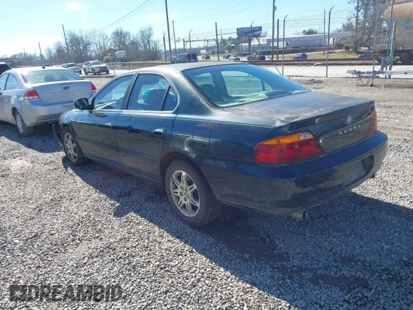 2000 Acura TL with VIN 19UUA5660YA016391, listed as a IAAI auction lot 41569131 with 107,692 mi miles. Bid and sale history available at carsss.com. Image 3.