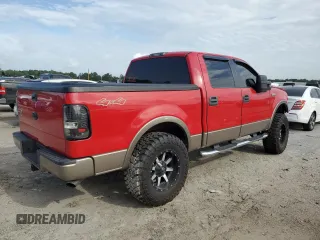 2006 Ford F-150 XLT with VIN 1FTPW14556KB84762, listed as a Copart auction lot 59753685 with 219,242 mi miles and Salvage title. Bid and sale history available at DreamBid. Image 3.