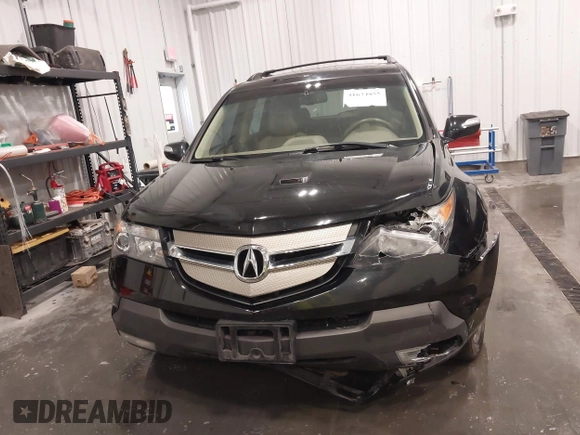 2008 Acura MDX Tech Pkg with VIN 2HNYD28338H524780, listed as a IAAI auction lot 41634455 with 175,749 mi miles. Bid and sale history available at carsss.com. Image 12.