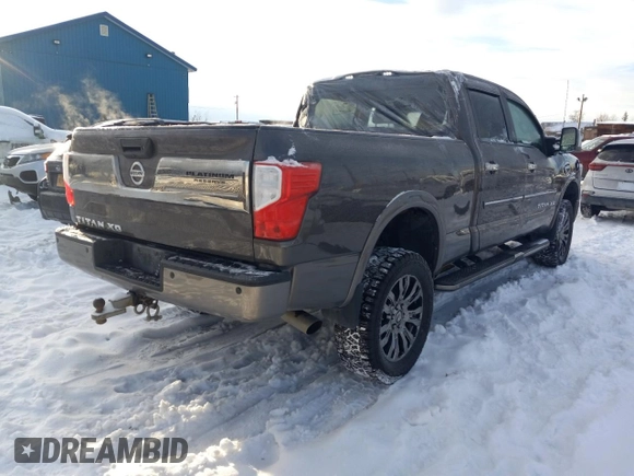2016 Nissan Titan XD PRO-4X with VIN 1N6BA1F40GN512986, listed as a Copart auction lot 78888964 with 88,403 mi miles and Salvage Title. Bid and sale history available at carsss.com. Image 3.