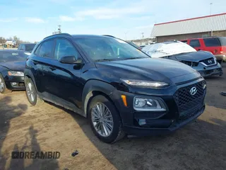 2021 Hyundai Kona SEL with VIN KM8K22AA3MU747284, listed as a IAAI auction lot 41609261 with 82,778 mi miles. Bid and sale history available at carsss.com. Image 1.